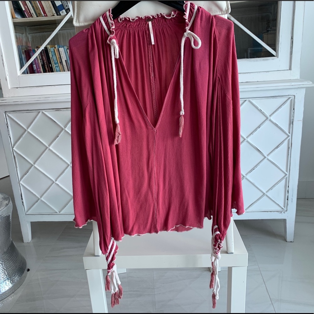 Free People boho blouse